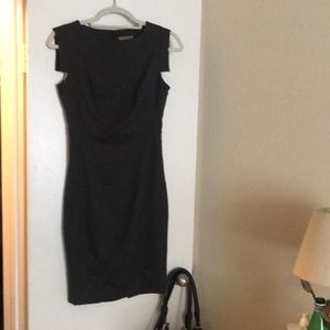 Ted Baker-Dark Grey Dress-Size 0